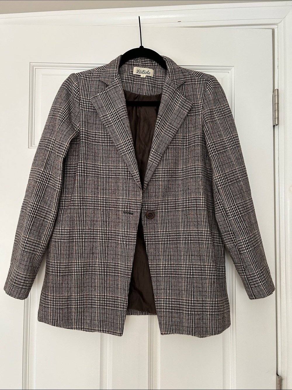 Plaid Blazer